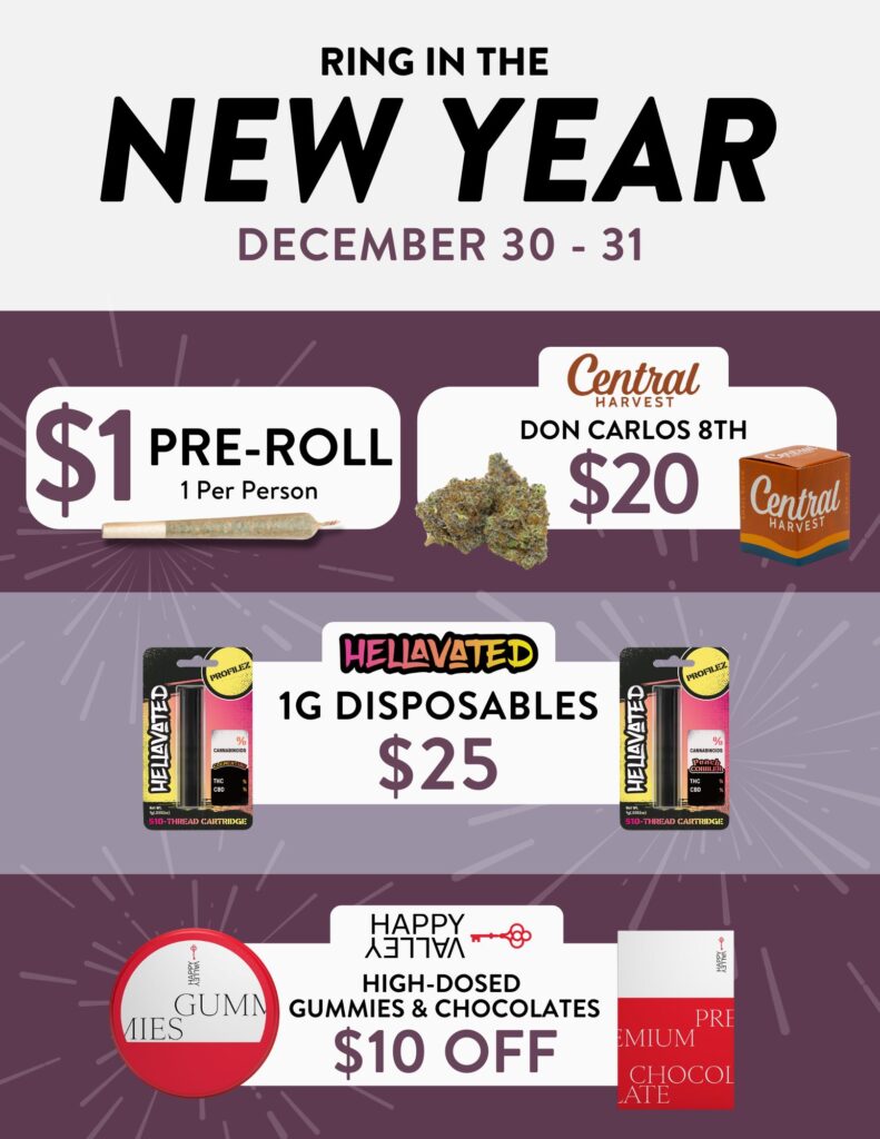 Central Ave Compassionate Care Ayer, MA Medical Cannabis New Years Deals